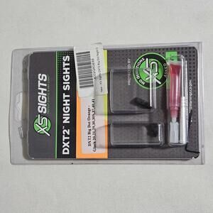XS Sights DXT2 Night Sights Big Dot Orange Glock Sight Firearm Gun Hunting